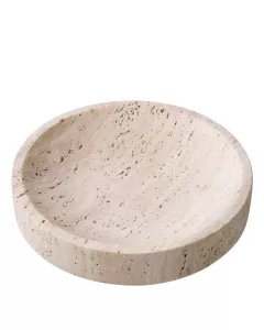 Moca Travertine Bowl