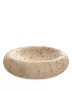 James Said presents the Lizz Travertine Bowl: A luxurious addition to any space