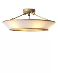 Ferette Antique Brass Ceiling Lamp