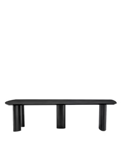 Bergman Large Charcoal Grey Dining Table