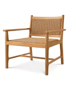 Pivetti Natural Teak Outdoor Armchair