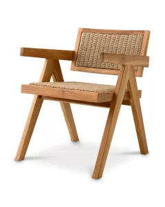 Kristo Natural Weave Indoor/Outdoor Dining Chair