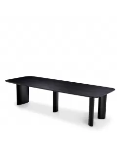 Harmonie Large Black Dining Table