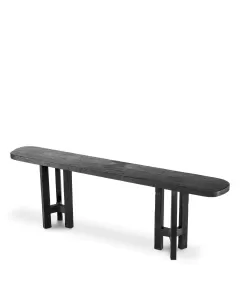 Libertine Meranti Burnt Wood Console Table 