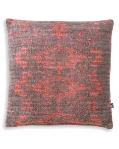 Serene Pink and Grey Cushion