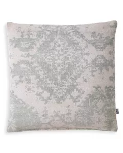 Serene Ivory and Light Green Cushion