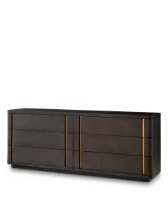 Modesto Mocha Oak Large Dresser 