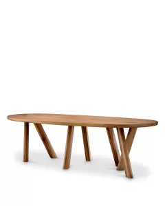 Bayshore Oak Wood Dining Table