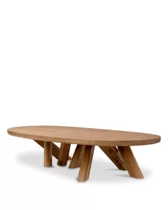 Bayshore Oak Wood Coffee Table 