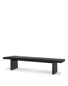 Hoffman Meranti Burnt Wood Coffee Table - Left 