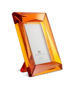 Obliquity Large Orange Picture Frame Set of 2