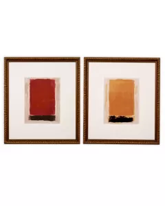 Abstract Art by Clement Garnier Print Set of 2 