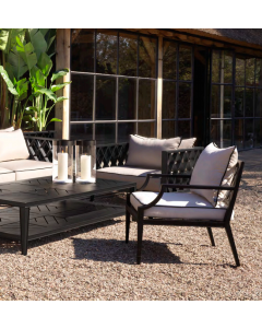 Bella Vista Black Outdoor Armchair