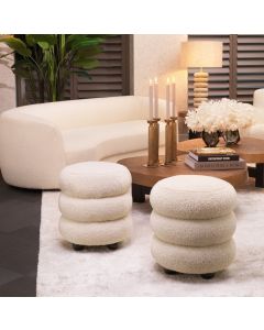 Tulum Brisbane Cream Stool