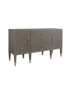 Amherst Smoke Grey & Brass Buffet