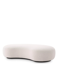 Bjorn Boucle Cream Bench