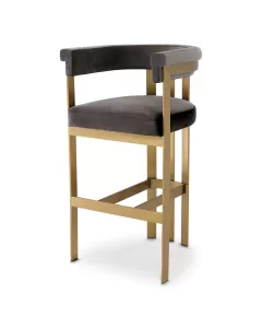 Clubhouse Bar Stool Savona Grey