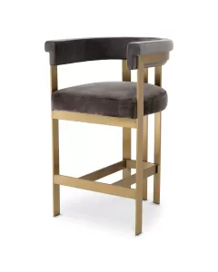 Clubhouse Counter Stool Savona Grey