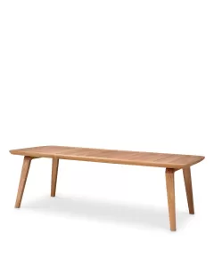 Glover Natural Teak Outdoor Dining Table