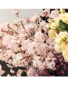 Blossom Spray White/Pink 70cm