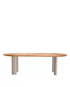 Mogador Natural Teak Outdoor Dining Table 