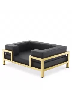 Philipp Plein Brushed Brass Large Conic Dog Bed