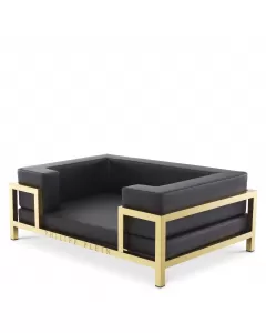 Philipp Plein Brushed Brass XL Conic Dog Bed