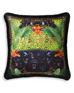 Philipp Plein Silk Jungle Cushion