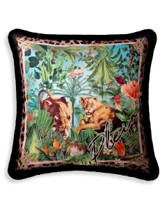 Philipp Plein Exotic Silk cushion 70 x 70