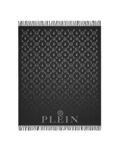 Philipp Plein Monogram Cashmere Throw