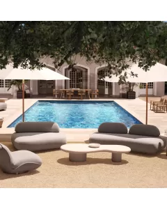 Residenza Outdoor Sofa Mauritius Grey