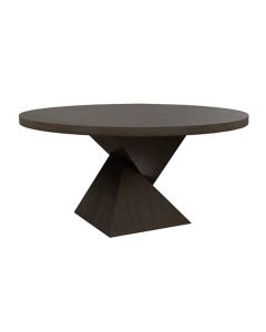 Newport Dark Espresso Oak Dining Table