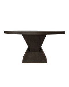 Newport Dark Espresso Oak Dining Table