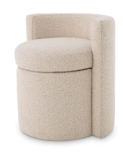 Arcadia Boucle Cream Stool