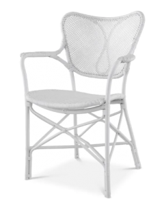 Colony White Armchair