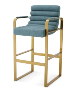 Olsen Scalea Blue Bar Stool