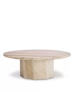 Florence Travertine Coffee Table 