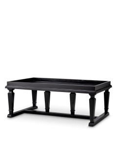 Americana Black Coffee Table 