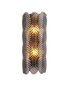 Sahure Smoked Glass Wall Lamp 