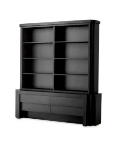 Metropolitan Charcoal Grey Large Cabinet 