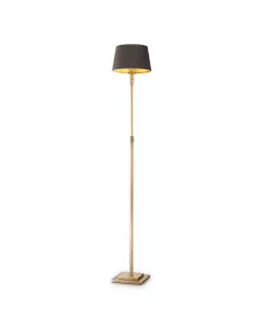 Tryon Brushed Brass Floor Lamp