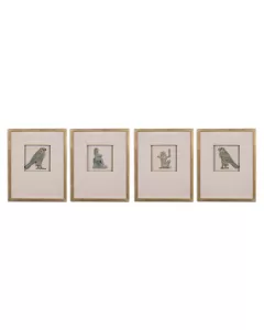 Inlay Hermopolis Wall Art - Set of 4